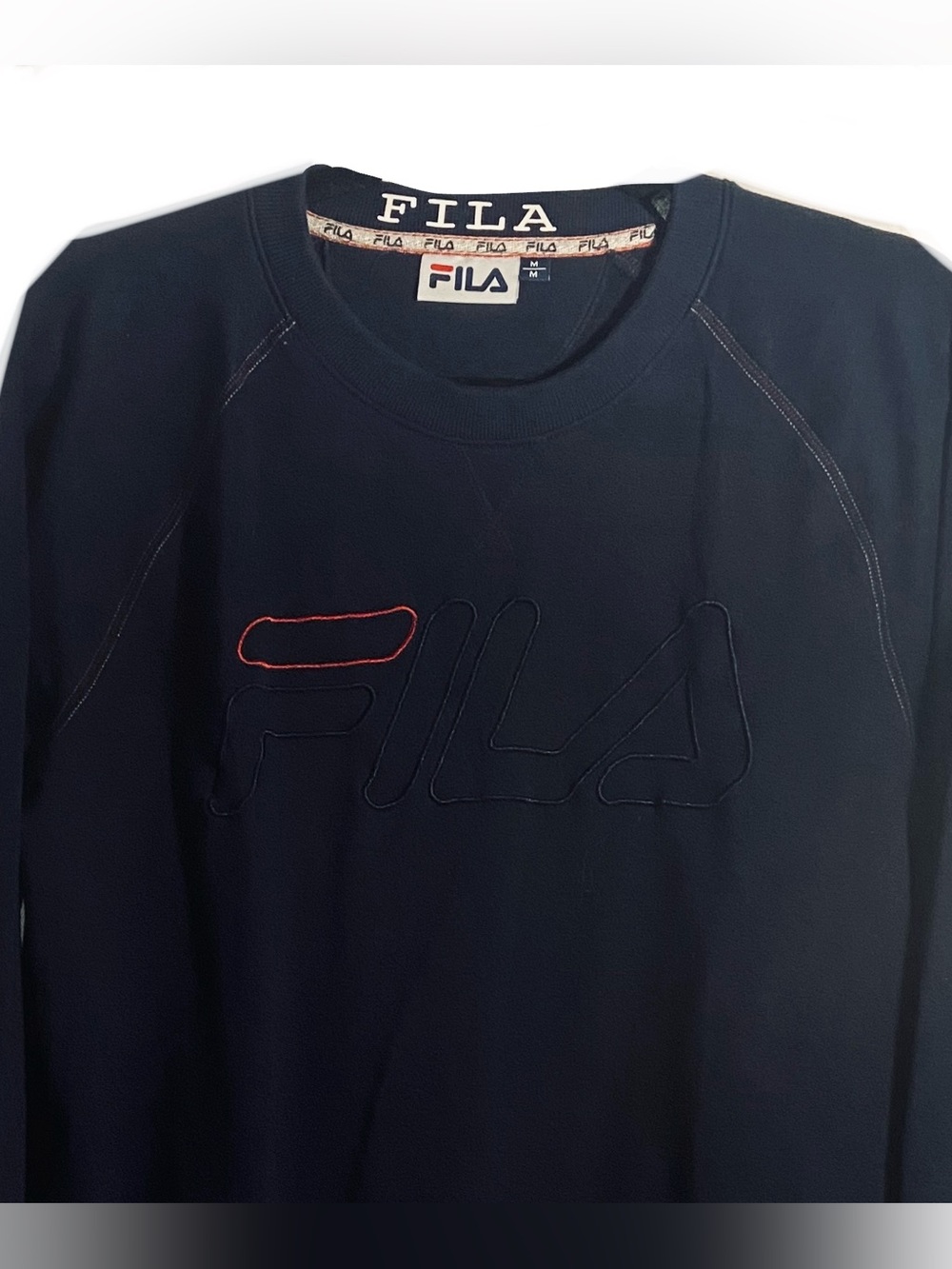 Fila Navy Pullover Sweatshirt